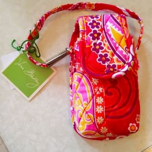 Vera Bradley Raspberry Fizz cell / hand sanitizer